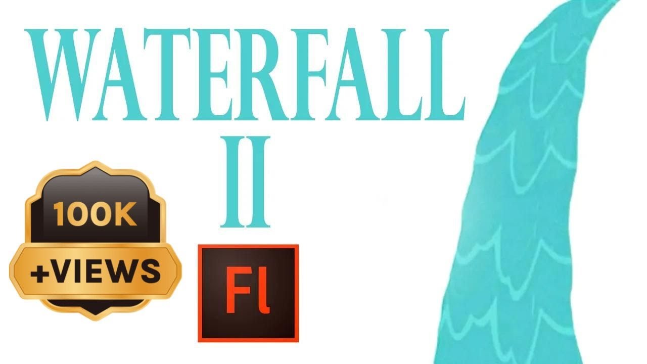 Flash Animation Tutorial - Animate Water Fall with Flash