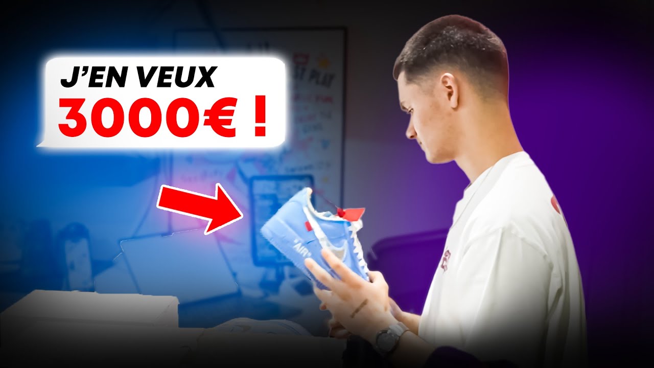 JE RACHÈTE DES SNEAKERS PENDANT 40 MINUTES !🕺