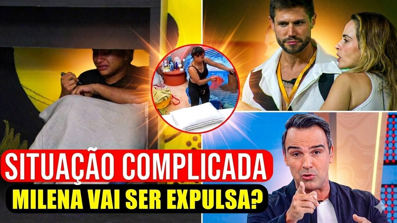 🚨BBB 26 Milena N&Atilde;O Cumpre o Desafio e Promete SUJAR Roupas de Jonas🔥