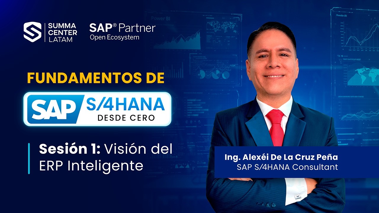Fundamentos de SAP S/4HANA en vivo 💻 | CLASE GRATUITA 1 🚀