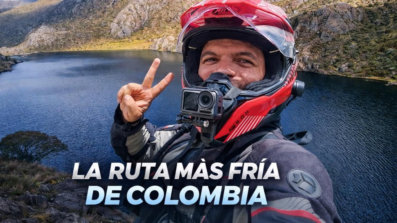 LA RUTA más FRÍA de COLOMBIA - PÁRAMO de SANTURBÁN - VUELTA a COLOMBIA en MOTO | CAPÍTULO 1