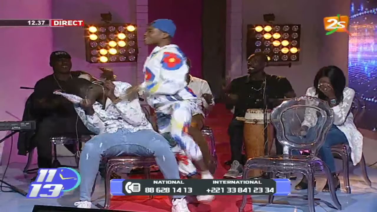 OUZIN KEITA DANSE ET ENFLAMME LE PLATEAU DE 11-13 AVEC DJ KHEUCHA