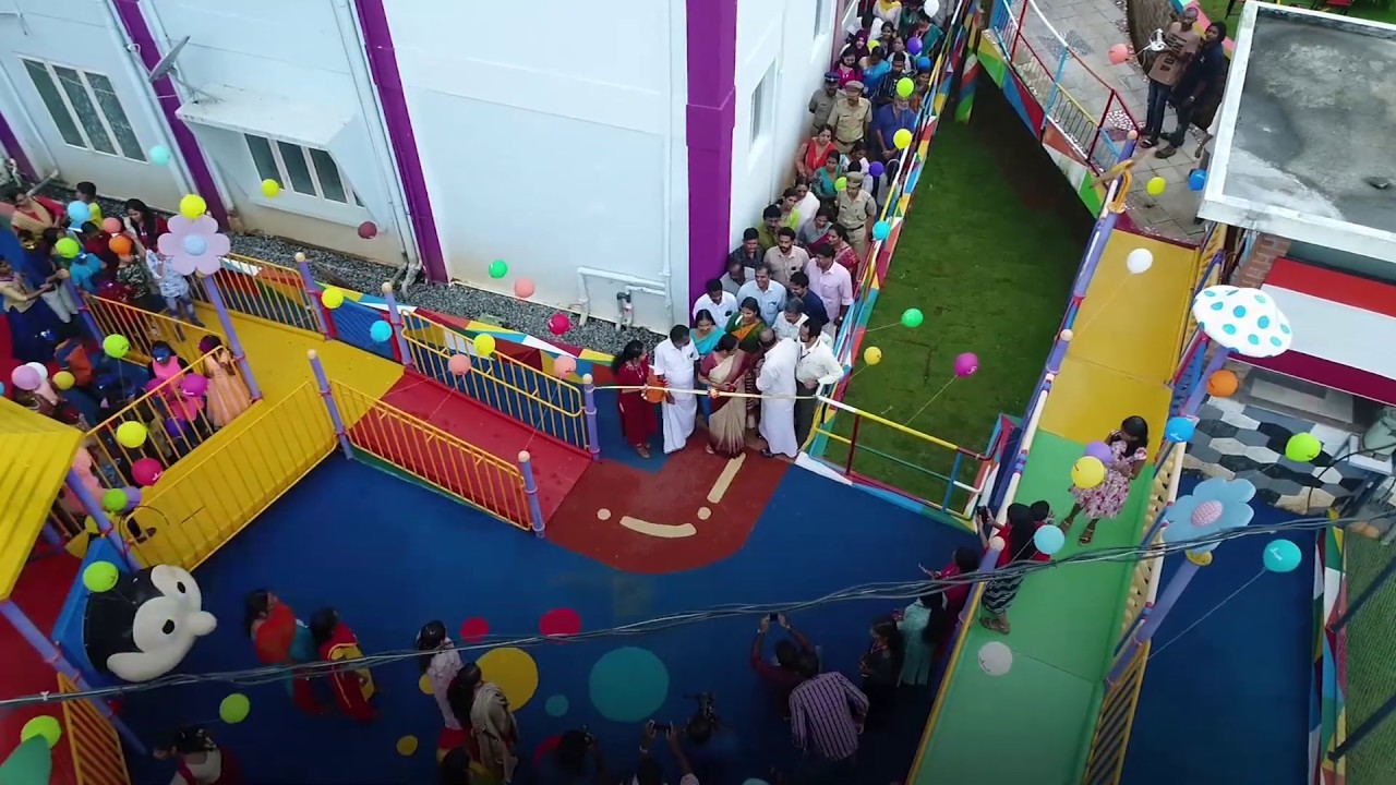 Special Park for Special Children II EPDM SENSORY PARK IN NIPMR