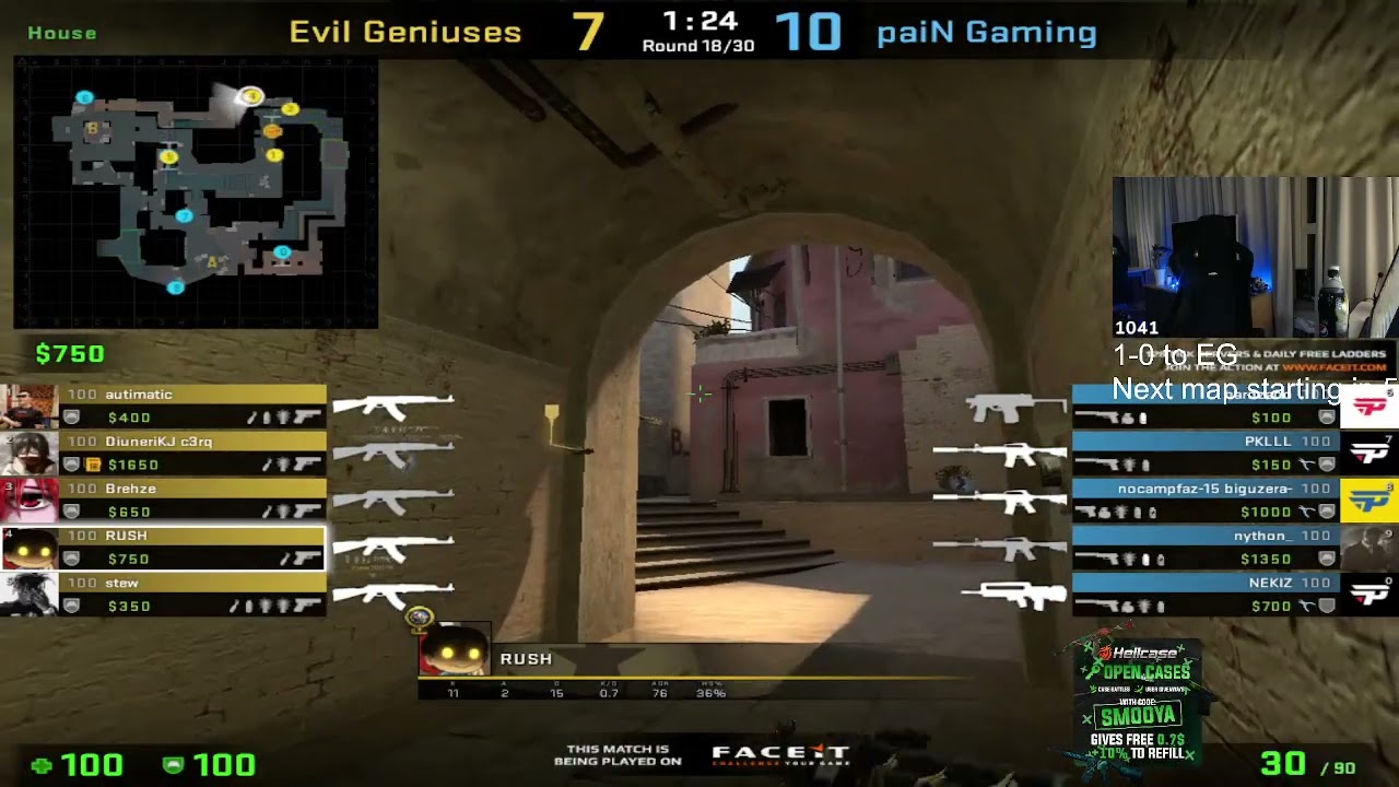CS:GO Major winner flash
