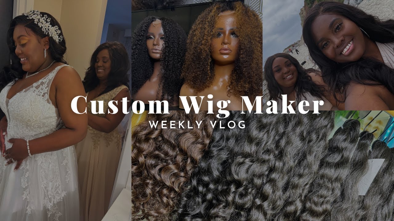QB Wig Collections Update! New Hair, New Wigs, New Clients! My sister got married!