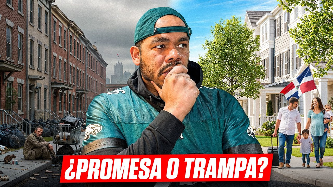 Los DOMINICANOS están HUYENDO de NEW YORK a ALLENTOWN PA