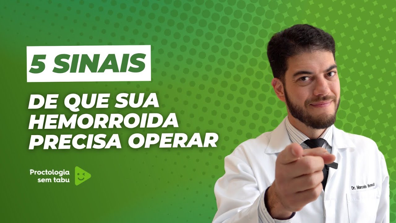 5 sinais de que voc&ecirc; precisa operar hemorroidas