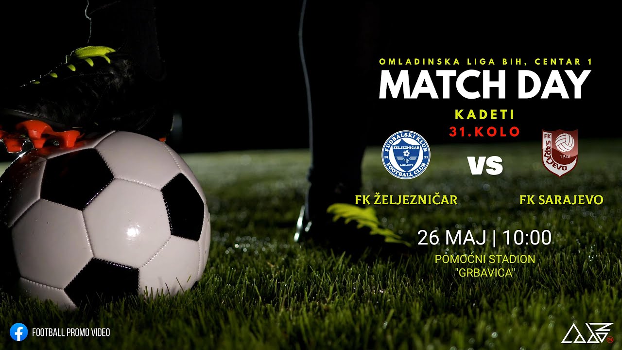 ⚽  FK Željezničar 🆚 FK Sarajevo 3️⃣:1️⃣ | OMLADINSKA LIGA BIH CENTAR 1 - KADETI ⚽