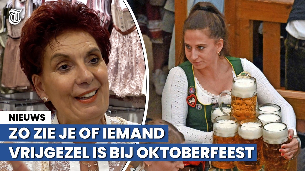 Oktoberfeest van start: 'Dáár kijken de mannen naar!'