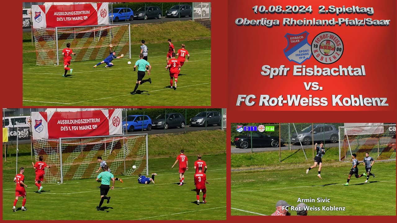 Oberliga: Spfr Eisbachtal vs. FC Rot-Weiss Koblenz
