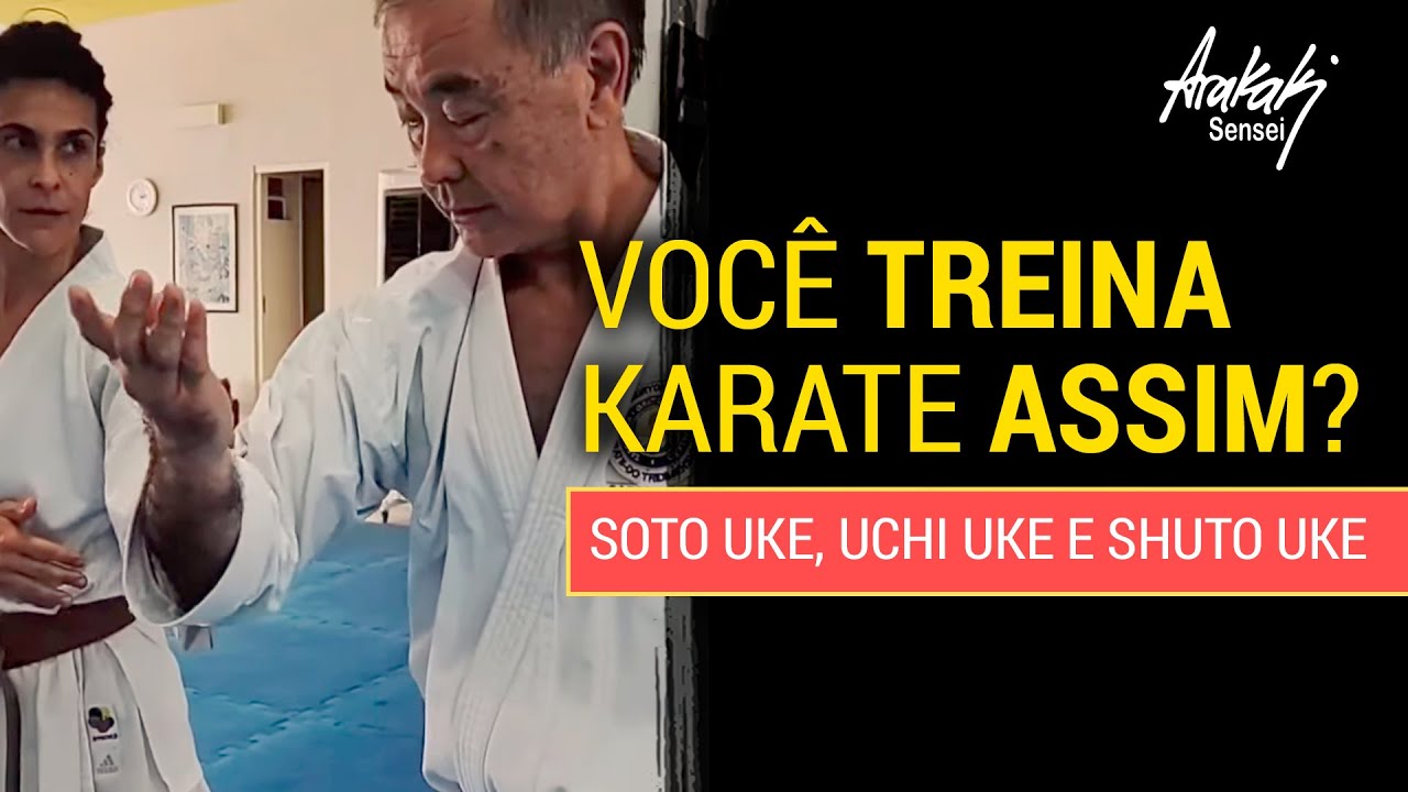 SOTO UKE, UCHI UKE E SHUTO UKE - MIN&Uacute;CIAS DO KARATE RAIZ | Helio Arakaki Sensei