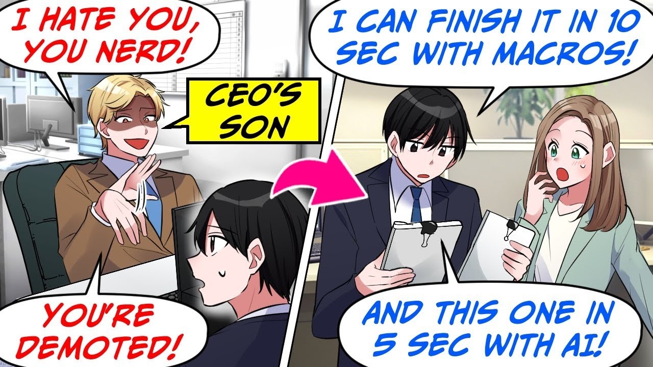 Even Though I'm the Only Engineer Around, the CEO’s Son Hates Me & I Got Demoted![RomCom Manga Dub]