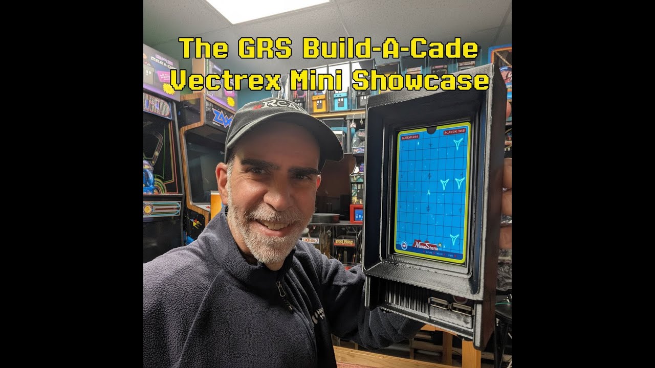 Игровой процесс GRS Vectrex Mini