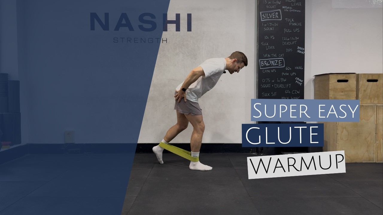 BANDED GLUTE COMPLEX - Easy butt warmup