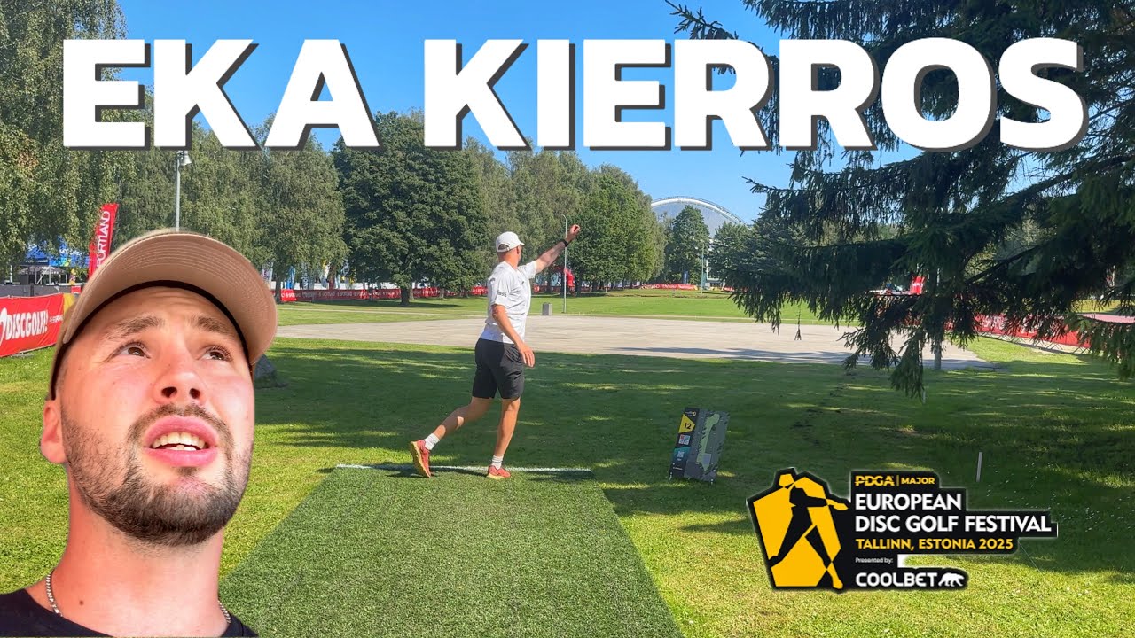 MITEN KISA K&Auml;YNNISTYI - EUROPEAN DISC GOLF FESTIVAL VLOG 3