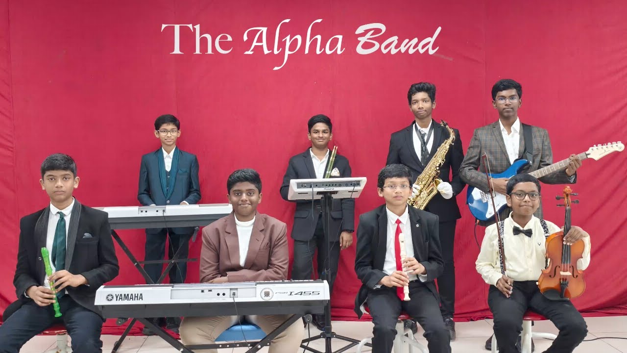 The Alpha Band | Instrumental | Medley #Alpha #International #School #Sembakkam