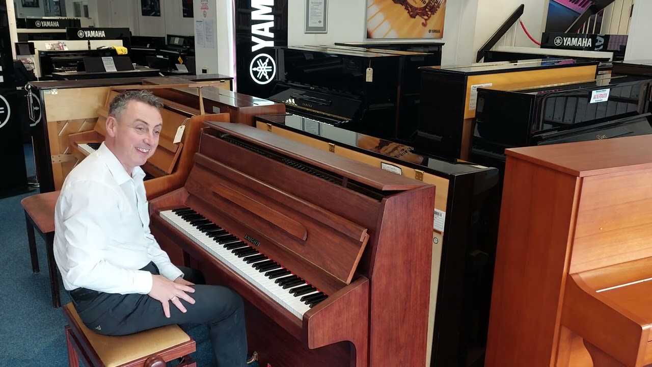 Used Knight K10 Upright Piano Demonstration & Review | Piano For Sale