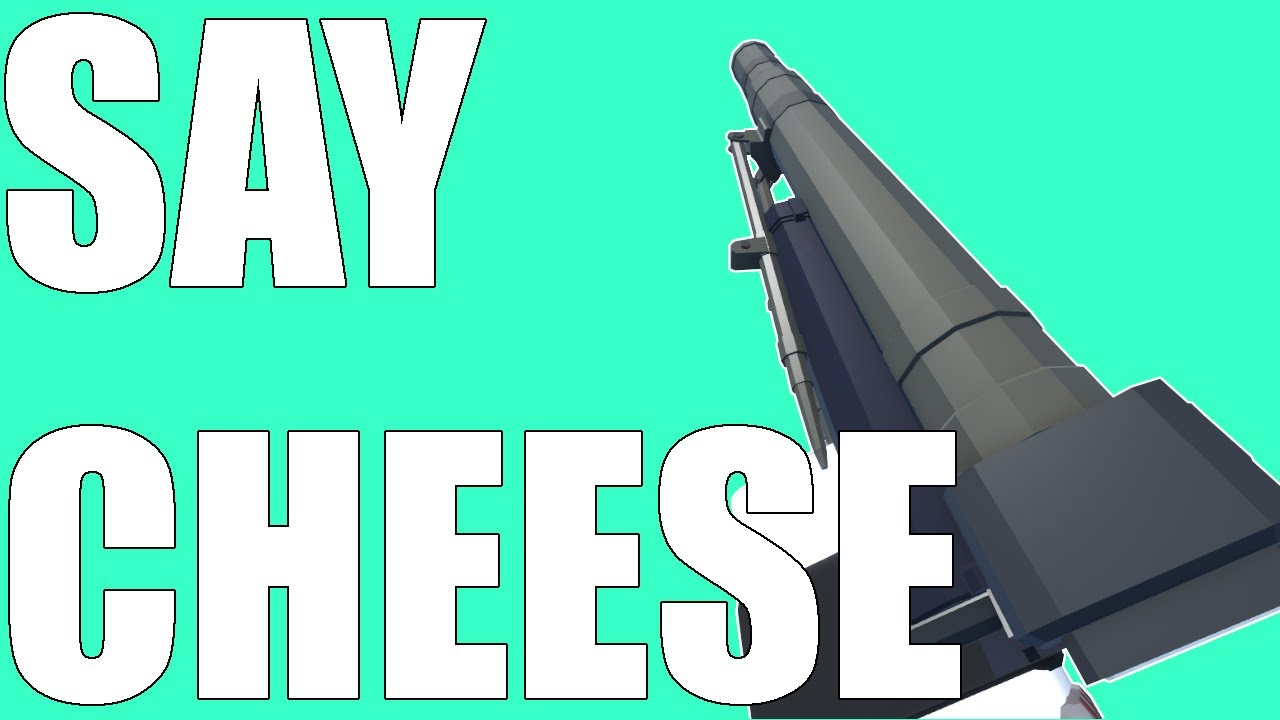 This Camera SHOOTS A Different Kind Of Picture! (Weird Gun Game) 