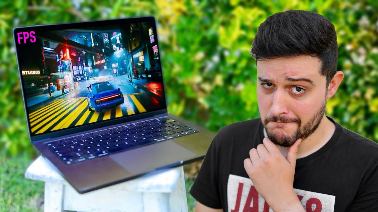 Playing Cyberpunk 2077 ... on a MacBook?!?