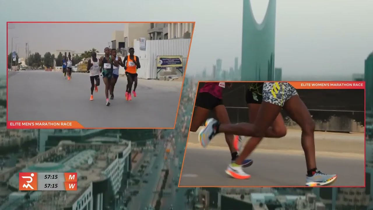 البث المباشر لماراثون الرياض 2024 🏁 | The Riyadh Marathon 2024 race live stream