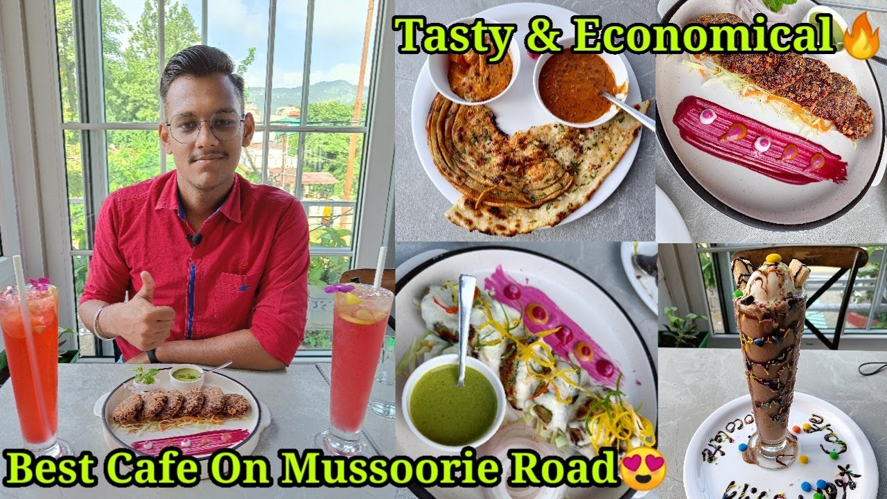 Best Cafe In Dehradun | Mussoorie Road | Tasty Food With Amazing View | Dehradun Food Tour🔥🔥