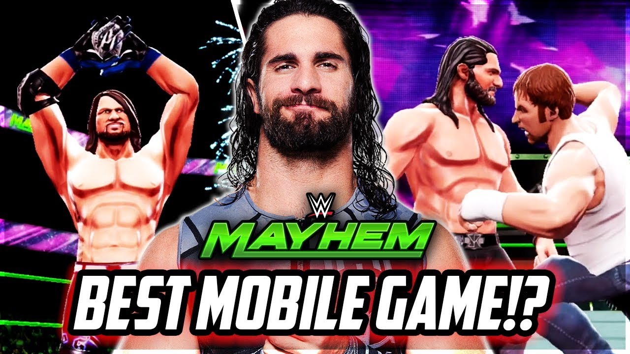 WWE MAYHEM THE BEST NEW WWE MOBILE GAME!!!?