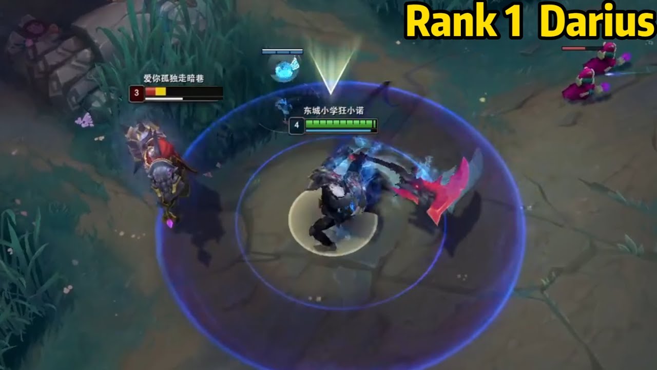 Rank 1 Darius: NOBODY Can Stop This Guy on Toplane!