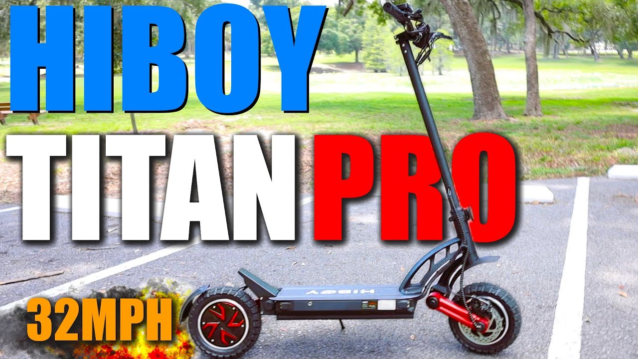 Полный обзор внедорожного скутера Hiboy Titan Pro с двумя двигателями | Двойной мотор &mdash; НЕВЕРОЯТН...