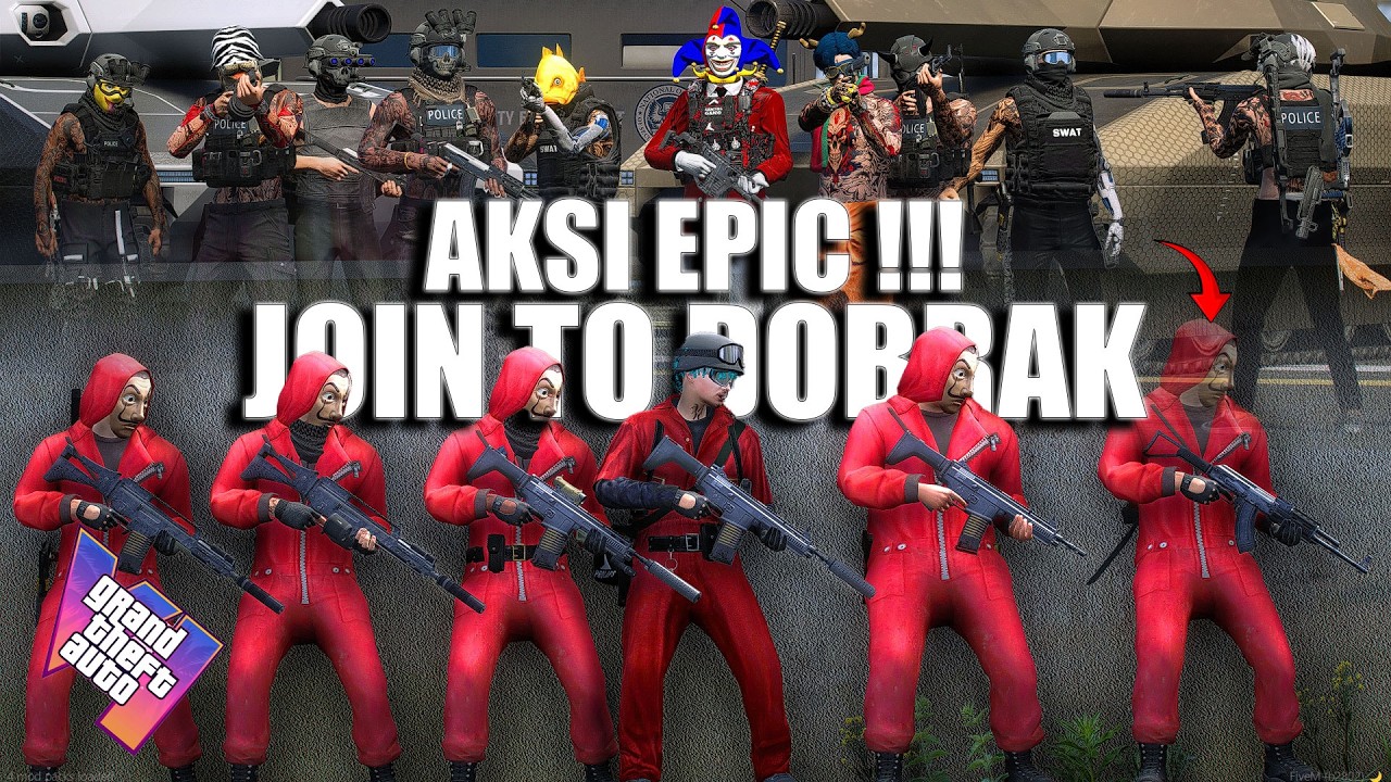 AKSI EPIC PERTAMA DAPUT , BERGABUNG DENGAN DOBRAK PILIHAN TERBAIK | GTA 6 ROLEPLAY