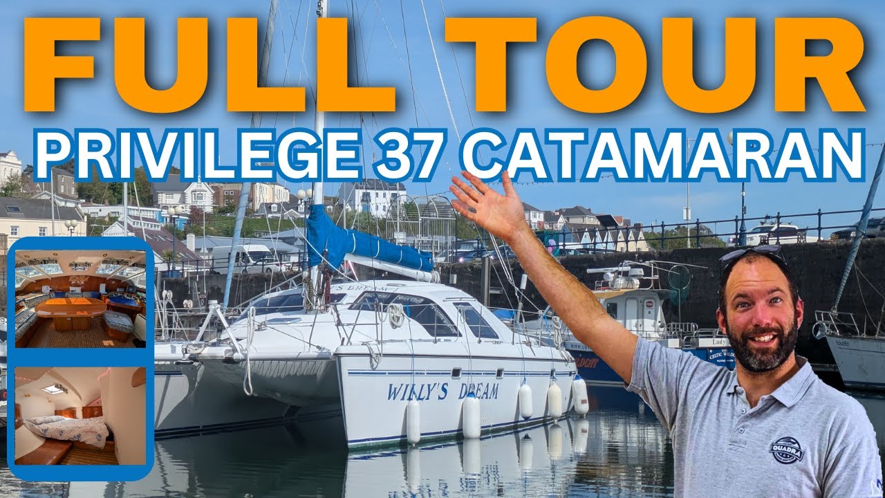 £145,000 Yacht Tour - Privilege 37 Catamaran