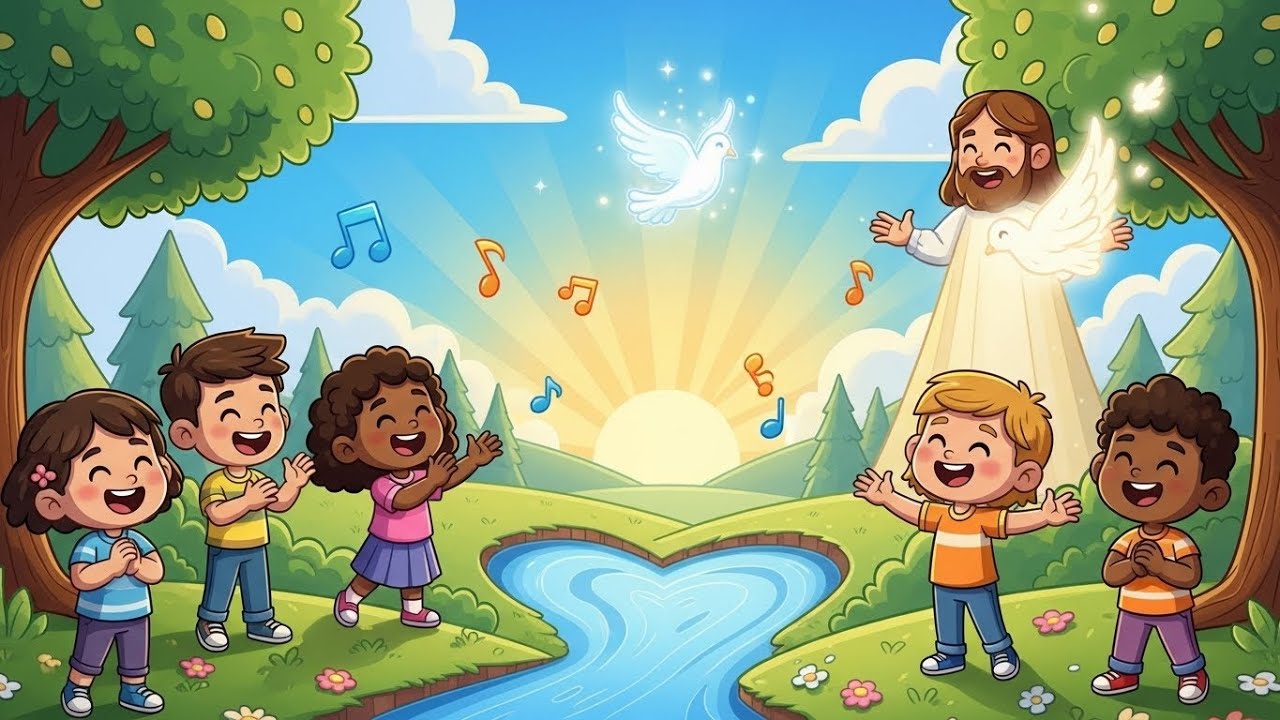 Christian Kids Worship Songs | Pray, Praise & Thank God | Nursery Rhymes About Jesus