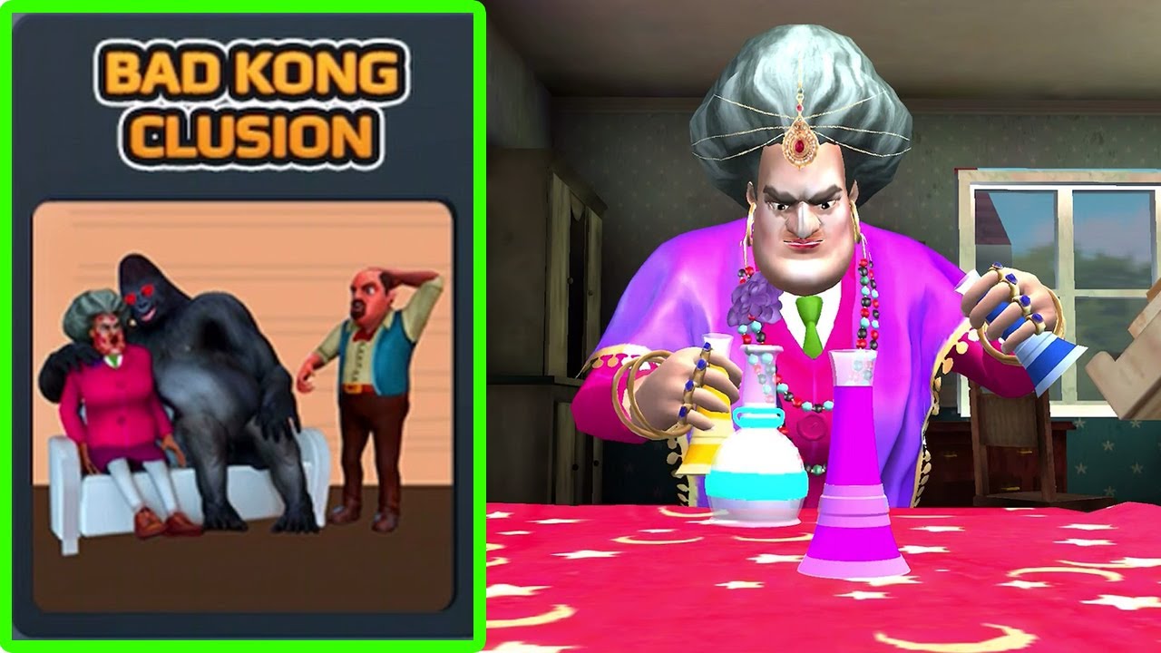 Scary Teacher 3D | Bad Kong Clusion (Secret Pageant Diaries) Gameplay Walkthrough (iOS Android)