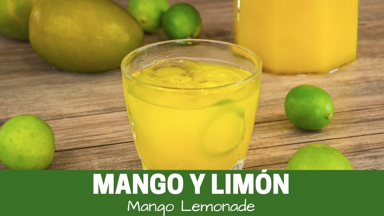 Agua de Mango con Limón | Summer Mango Lemonade