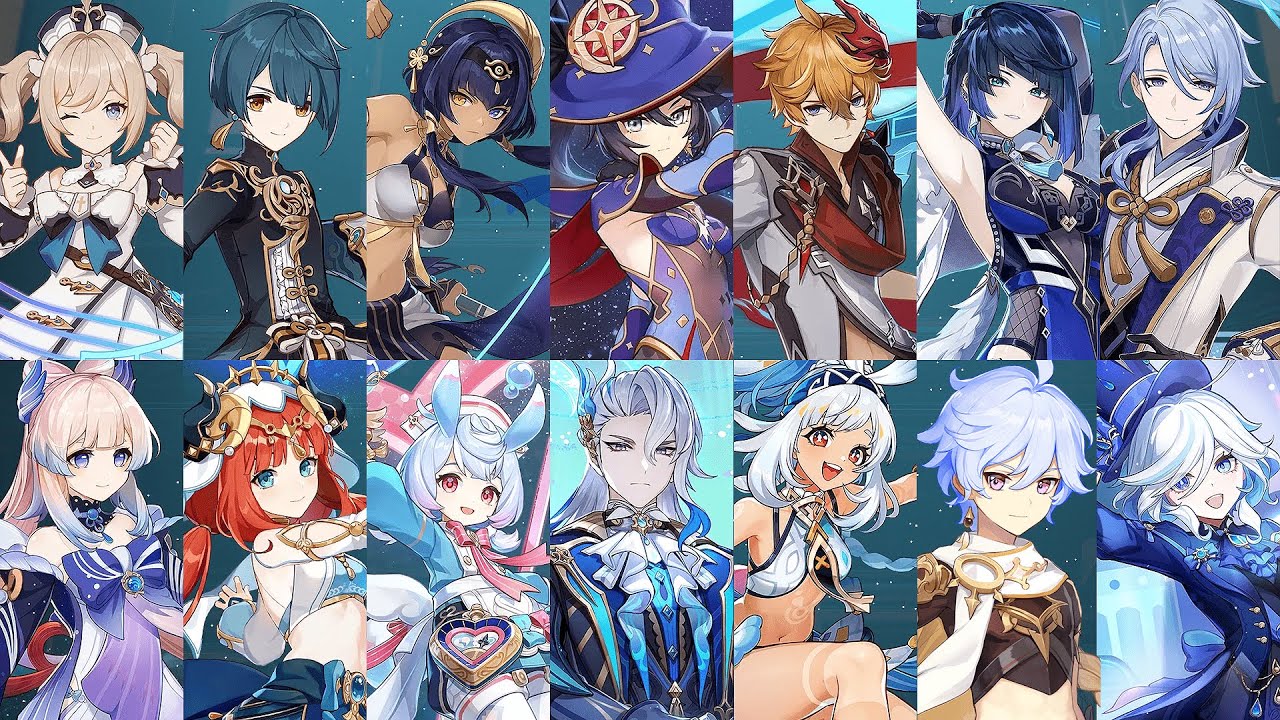 Solo A Boss With All Hydro Characters