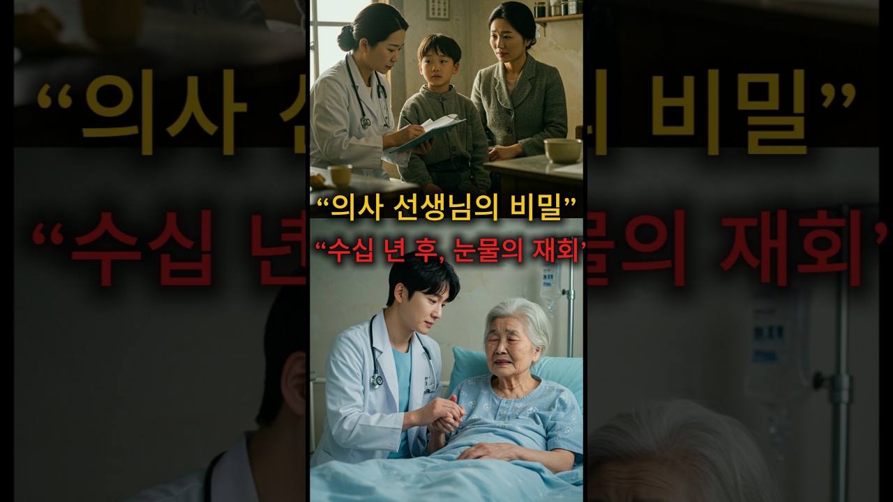 의사선생님의 선행..수십년후 #사연 #htving