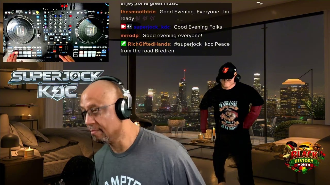 Open Crate Night Groove 02-15-26 show Old Skool R&B Rewind with SuperJock KDC