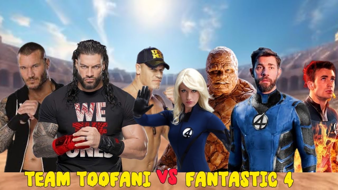Team Toofani vs The Fantastic Four | Legends Clash the Marvel Elite