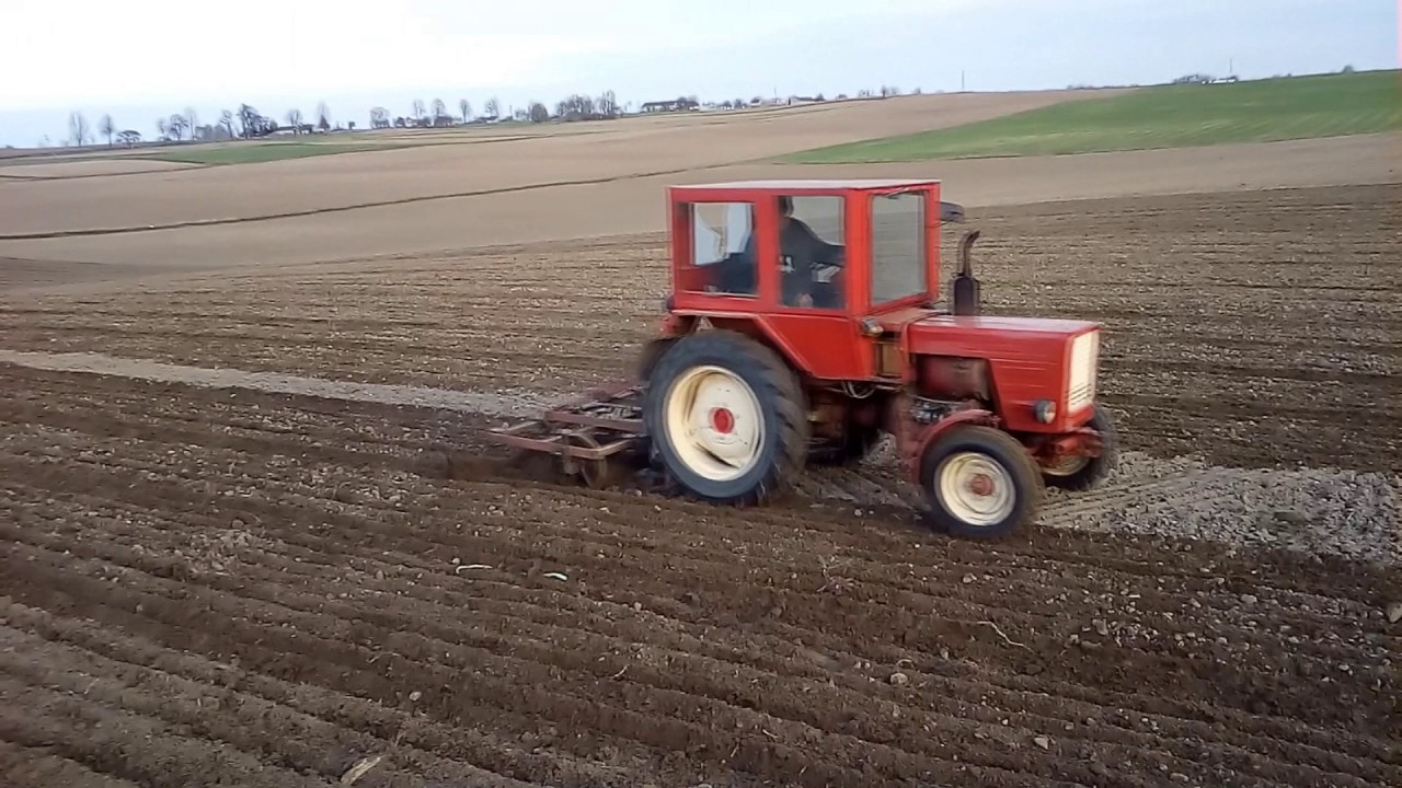 Kultywatorowanie z T25 :D Sezon z dźwiękiem silnika !!!