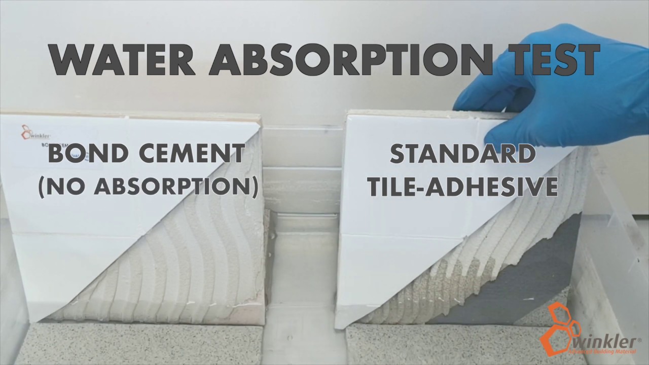 Winkler Bond Cement - Innovative All-in-one Waterproofing and Tile-adhesive bond