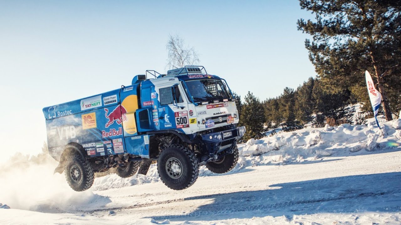🟩➡  Kamaz rally truck tests 2023