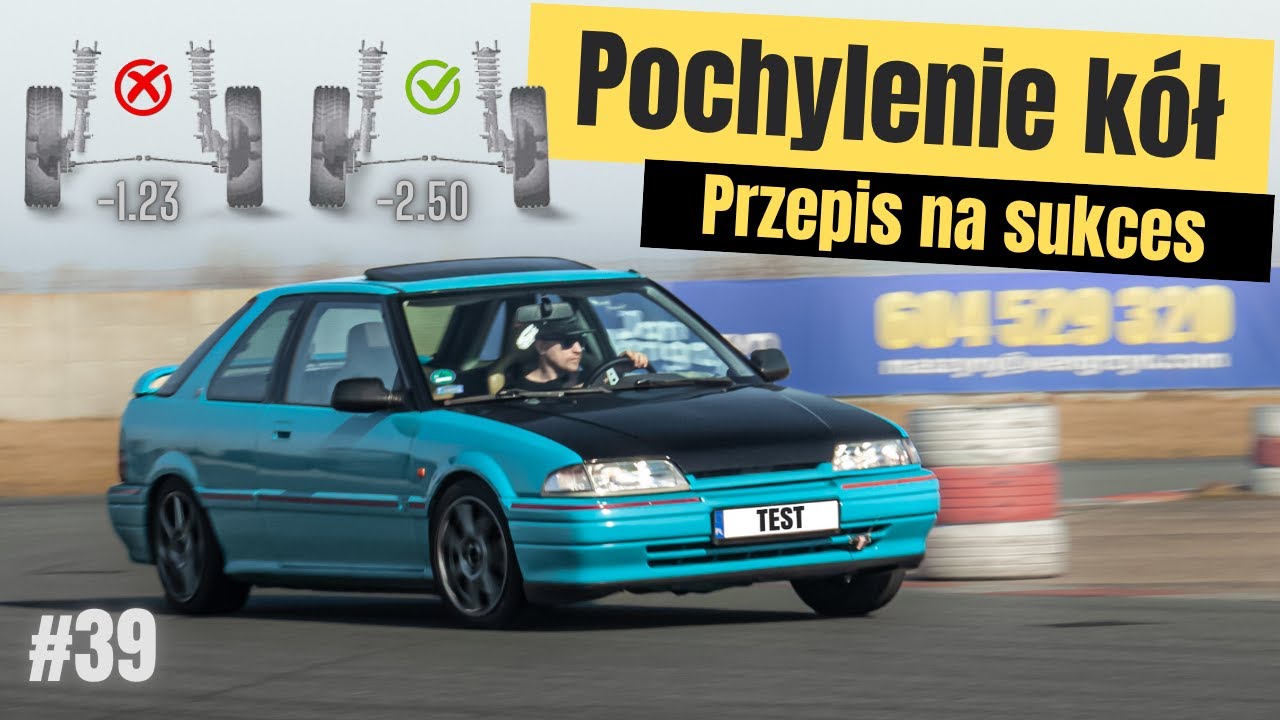 Pochylenie k&oacute;ł 