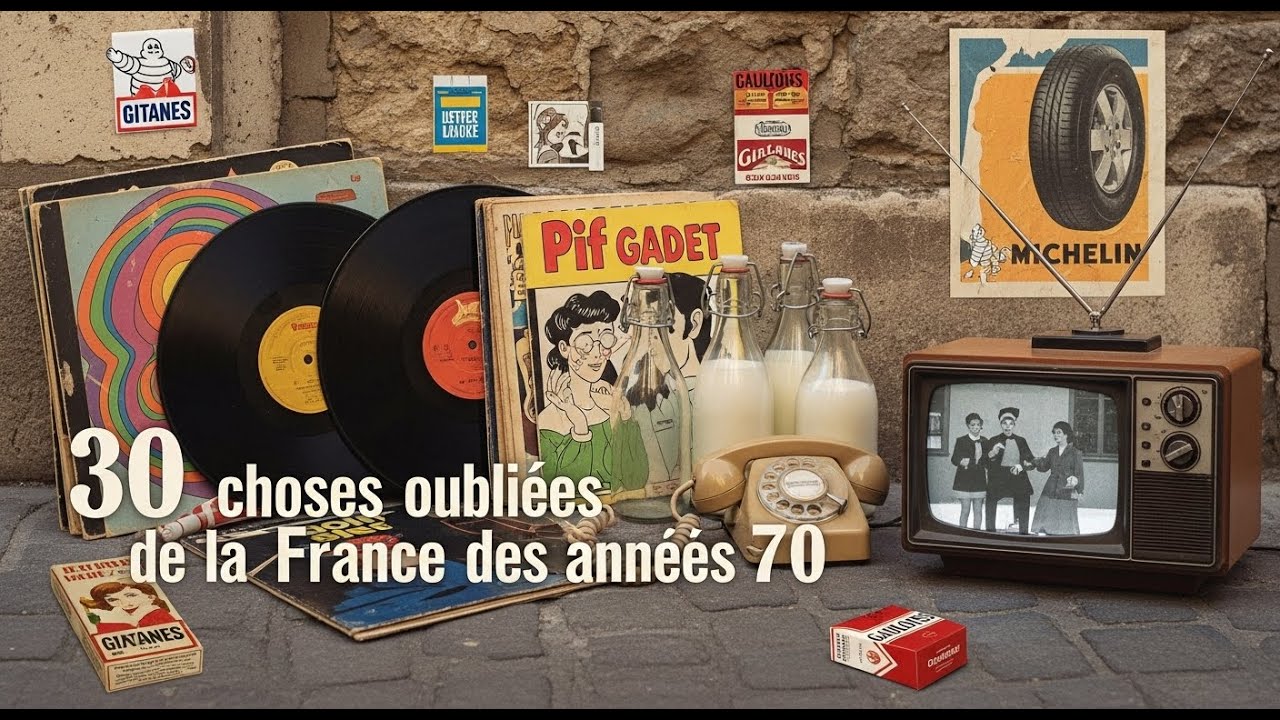 Nostalgie française : 30 détails que seuls les habitants des années 70 connaissent
