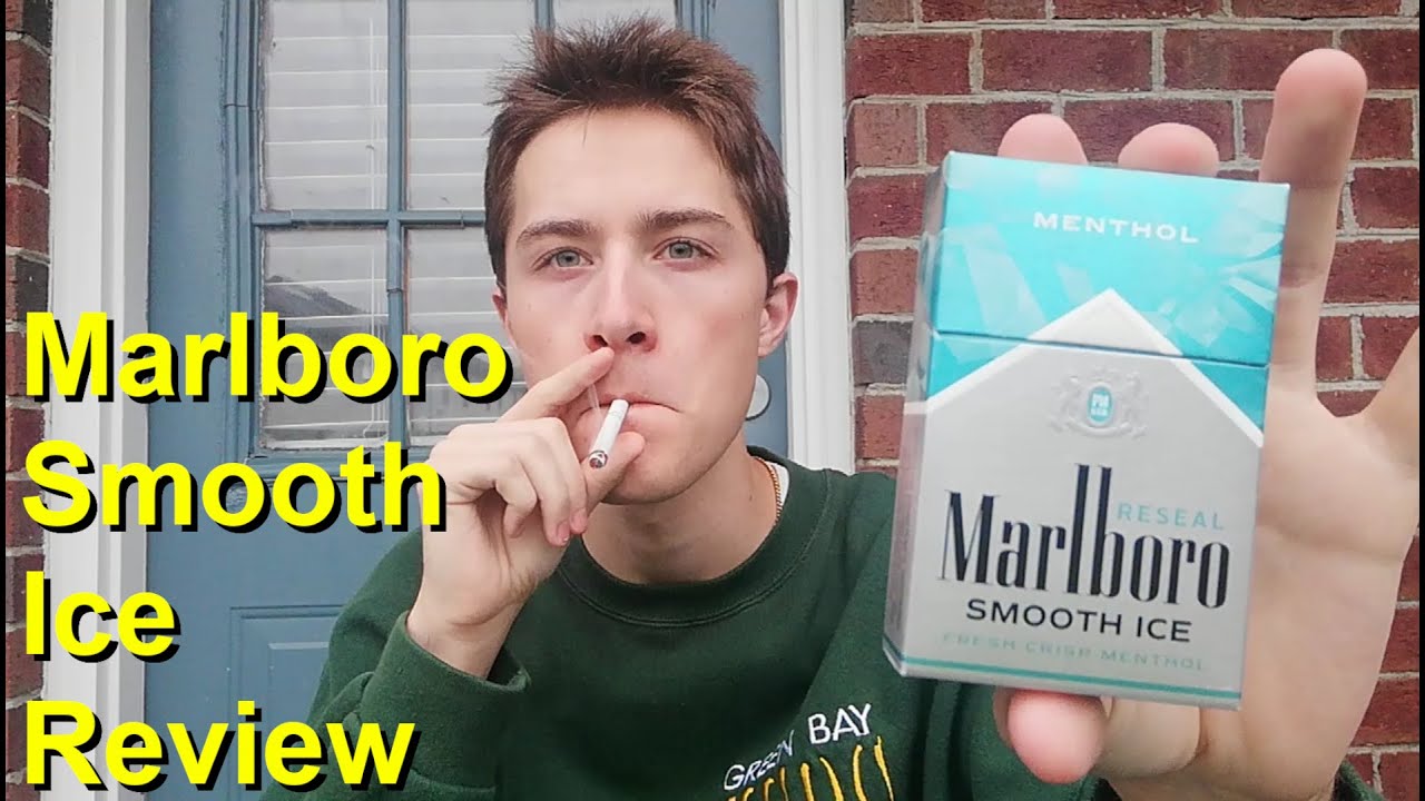 Smoking a Marlboro Smooth Ice Cigarette - Review