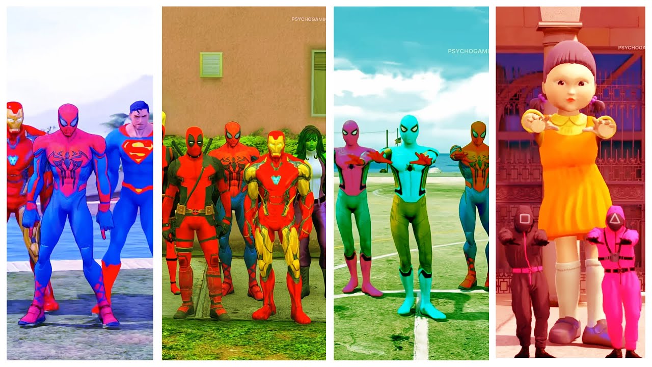 SUPERHERO MEGA BATTLE 