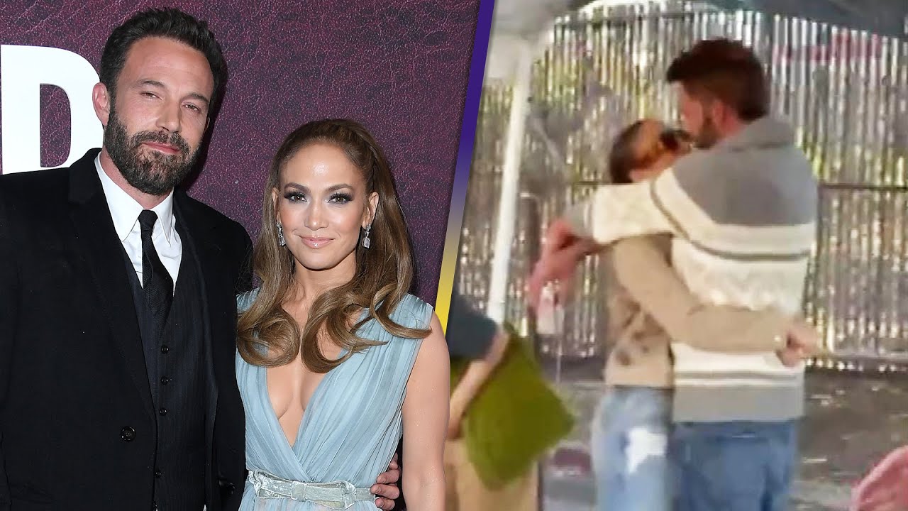 Jennifer Lopez and Ben Affleck Can't Stop KISSING and Hugging at the Pumpkin Patch!