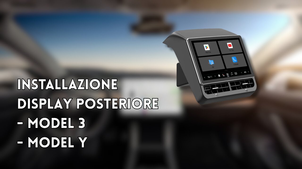Schermo posteriore passeggeri 8,8