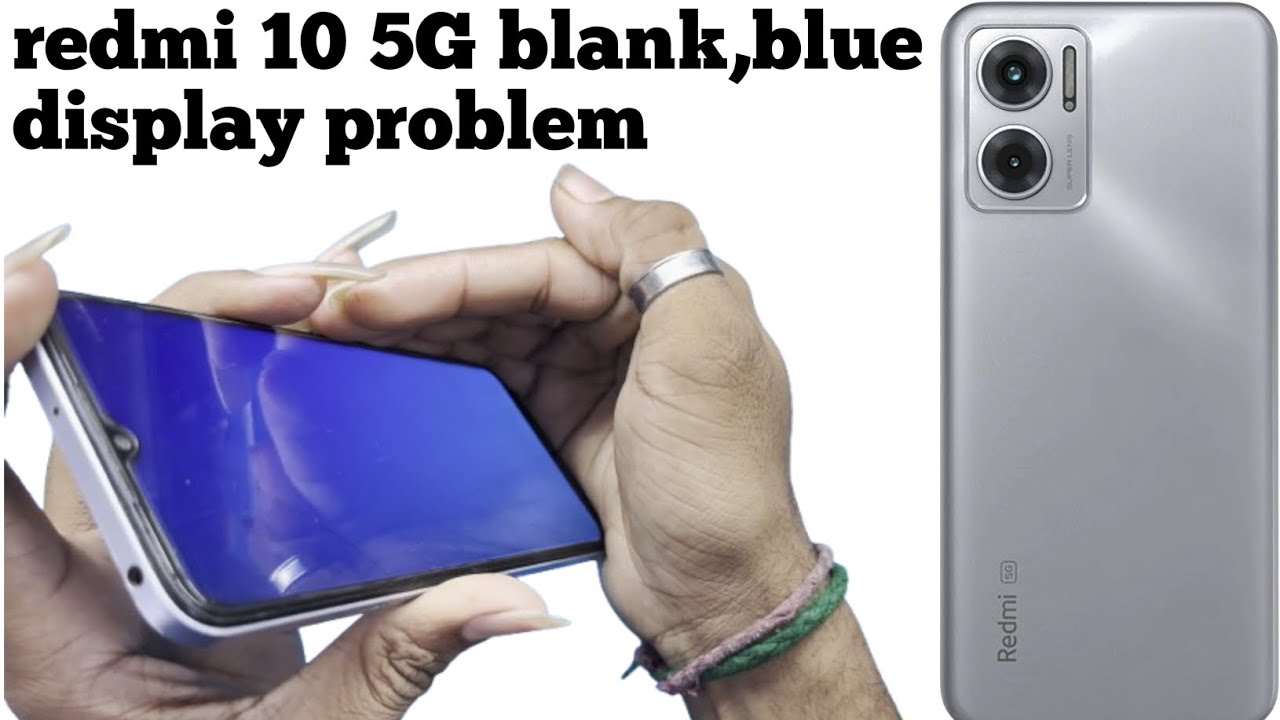 Redmi 10 blank display problem solution | redmi 10 blue display solution