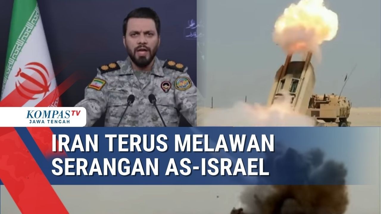 Makin Sengit! Iran Terus Melawan Serangan AS-Israel