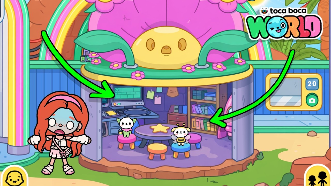 THE CRUMPETS' SECRET ROOM OPEN IT NOW / TOCA LISIA / TOCA BOCA