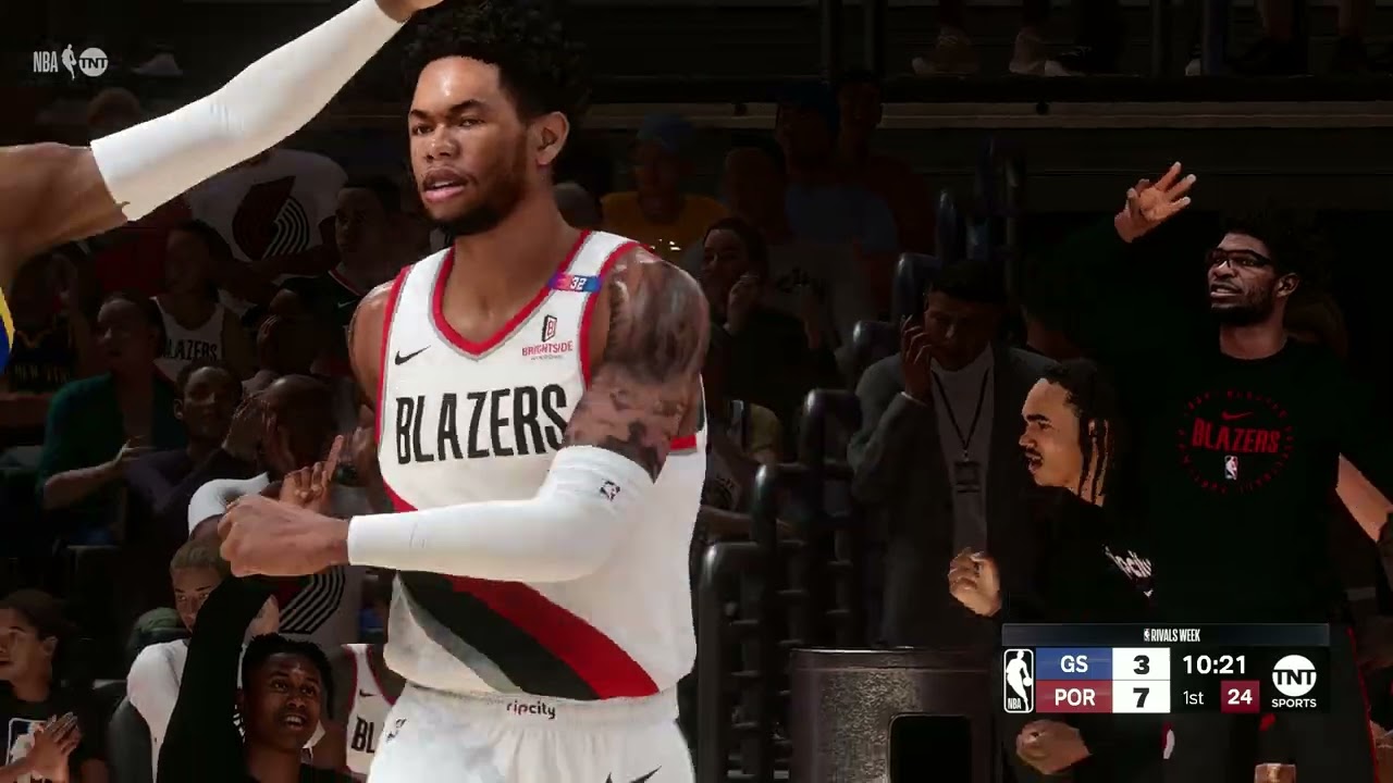 NBA 2K25 Improved Net Physics with Galip's 30 style nets mod video 2